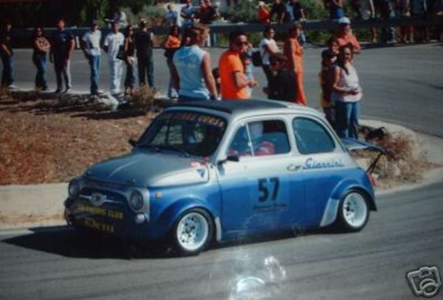 Fiat 500 gara