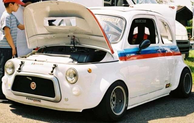 Fiat 500 gara