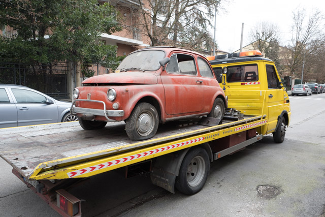 e via verso la nuova casa